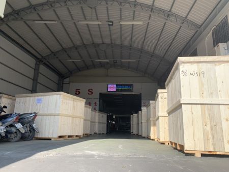 DAHU machine packing and shipment